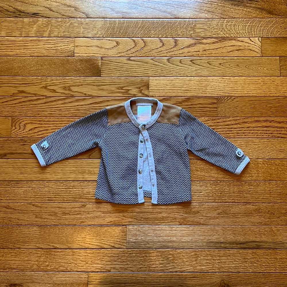 Long Sleeve baby button sweater